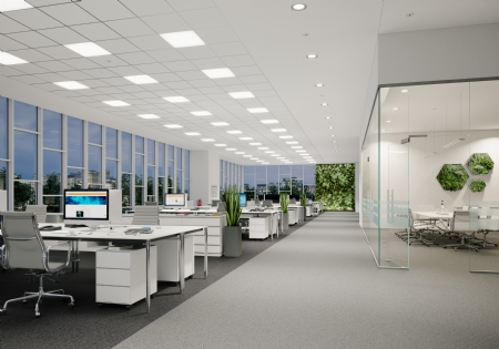 Multifunctioneel en comfortabel licht voor kantoren: LEDVANCE PANEL COMFORT 600