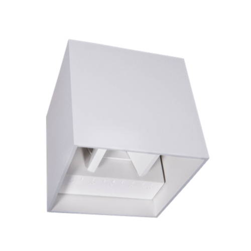 Wall Lamp | Cube 10x10x10cm | White | 6W | 2700K | Dim.